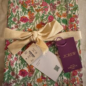 J Crew LIMITED-EDITION SET-OF-FOUR PLACEMATS IN LIBERTY® PRINTS- NWT